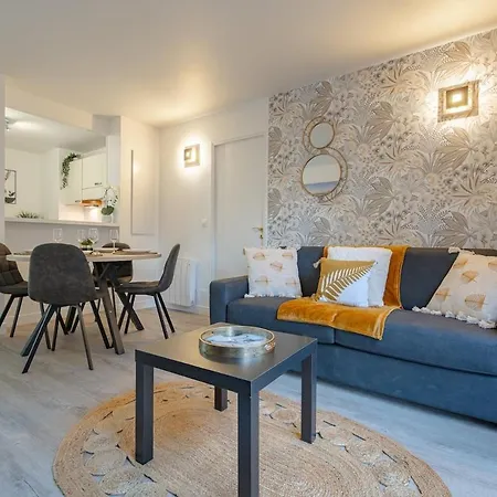 Beautiful 8min - 4p - 1min Train Station Appartement